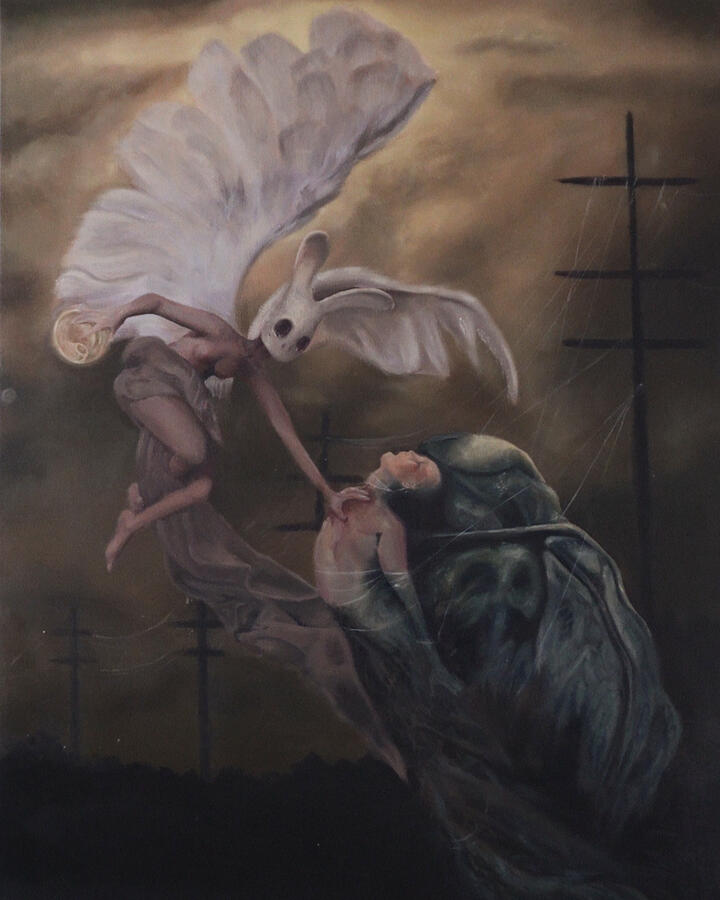 You Don’t Belong Here (2024), Oil